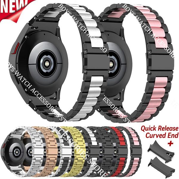 watch bands luxury stainless steel strap for samsung galaxy 4 classic 46mm/42mm watch4 44/40mm wristband metal curved sport bracelet, Black;brown
watch bands luxury stainless steel strap for samsung galaxy 4 classic 46mm/42mm watch4 44/40mm wristband metal curved sport bracelet, Black;brown