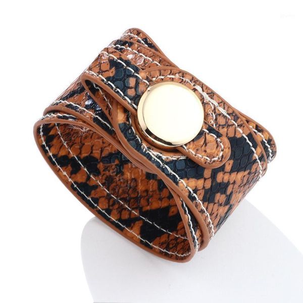 charm bracelets selling fashion sports pu leather snake bracelet exaggeration alloy women jewelry1, Golden;silver
charm bracelets selling fashion sports pu leather snake bracelet exaggeration alloy women jewelry1, Golden;silver