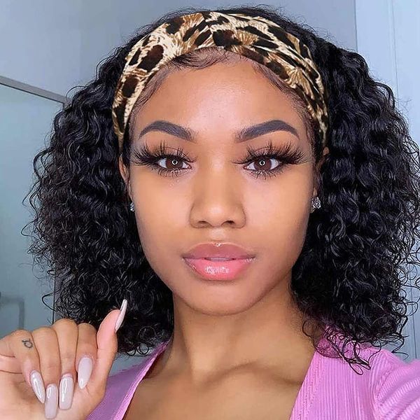 short bob wig with headband synthetic culry hair gueless heat resistant non lace frontal wigs for daily wearfactory direct, Black
short bob wig with headband synthetic culry hair gueless heat resistant non lace frontal wigs for daily wearfactory direct, Black