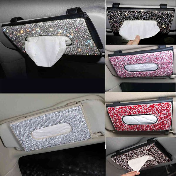bling crystal box sun visor diamond leather auto tissue paper holder case sunvisor hanging napkin car accessories
bling crystal box sun visor diamond leather auto tissue paper holder case sunvisor hanging napkin car accessories