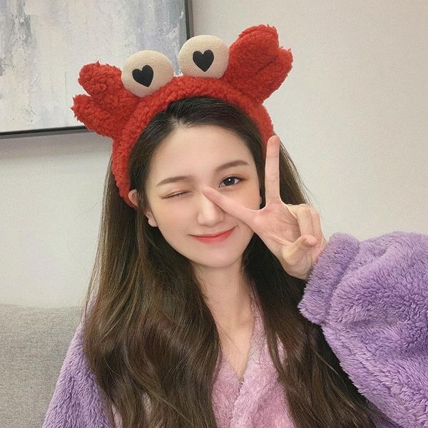 hair accessories cute non-slip crab hairbands funny plush wash face headband for women girls kid cartoon turban headwear
hair accessories cute non-slip crab hairbands funny plush wash face headband for women girls kid cartoon turban headwear