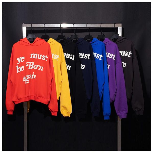 men's hoodies & sweatshirts american high street trendy cpfm ye must be again and women's hoodie hip hop loose oversize clothing, Black
men's hoodies & sweatshirts american high street trendy cpfm ye must be again and women's hoodie hip hop loose oversize clothing, Black