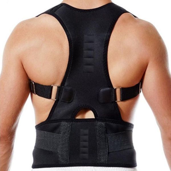 male female back support adjustable magnetic posture corrector corset belt lumbar straight s-xxl, Black;blue
male female back support adjustable magnetic posture corrector corset belt lumbar straight s-xxl, Black;blue