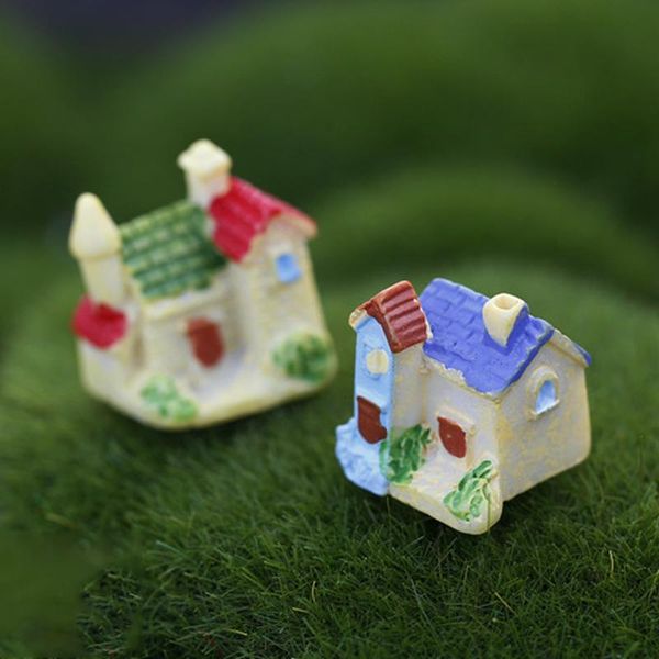 decorative objects & figurines 2pc cartoon mini villa miniature decoration castle garden bridge stair ornament resin decor terrarium micro l
decorative objects & figurines 2pc cartoon mini villa miniature decoration castle garden bridge stair ornament resin decor terrarium micro l