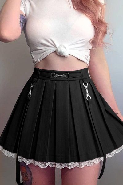skirts 2021 straps women mini high waisted pleated skirt school girls lace hem cute streetwear y2k party wear, Black
skirts 2021 straps women mini high waisted pleated skirt school girls lace hem cute streetwear y2k party wear, Black