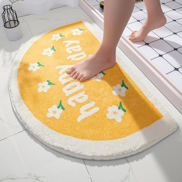 flower bath rug non-slip cartoons floor door absorbent household semicircular bathroom bedroom entrance cute mat carpets
flower bath rug non-slip cartoons floor door absorbent household semicircular bathroom bedroom entrance cute mat carpets