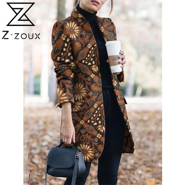 women blazer printed ladies coat single button long sleeve women's slim suit jacket 210524, White;black
women blazer printed ladies coat single button long sleeve women's slim suit jacket 210524, White;black