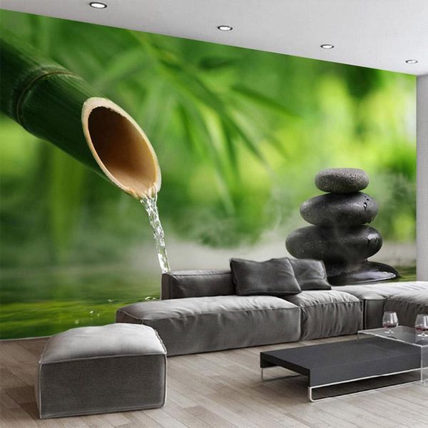 wallpapers custom 3d murals wallpaper green bamboo stone po wall paper living room study background cloth papel de parede sala
wallpapers custom 3d murals wallpaper green bamboo stone po wall paper living room study background cloth papel de parede sala