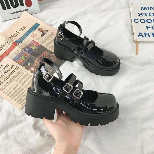 dress shoes mary jane 2021 fashion single college style lolita thick-soled leather women cosplay high heel, Black
dress shoes mary jane 2021 fashion single college style lolita thick-soled leather women cosplay high heel, Black