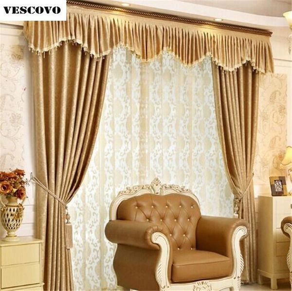 curtain & drapes blackout curtains european classical high-end fashion luxury velvet embossed pure gold light yellow floor window
curtain & drapes blackout curtains european classical high-end fashion luxury velvet embossed pure gold light yellow floor window