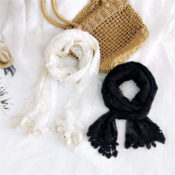 scarves flower lace scarf fashion female women shawls luxury designer decorate black and white shawl, Blue;gray
scarves flower lace scarf fashion female women shawls luxury designer decorate black and white shawl, Blue;gray