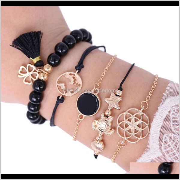 beaded, strands jewelry drop delivery 2021 bracelets set bule black beaded bracelet with tassel pendant flower star map shell turtle compass
beaded, strands jewelry drop delivery 2021 bracelets set bule black beaded bracelet with tassel pendant flower star map shell turtle compass
