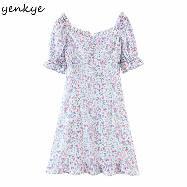 summer dress women sweet floral print holiday fashion female v neck short sleeve a-line mini chiffon es 210514, Black;gray
summer dress women sweet floral print holiday fashion female v neck short sleeve a-line mini chiffon es 210514, Black;gray