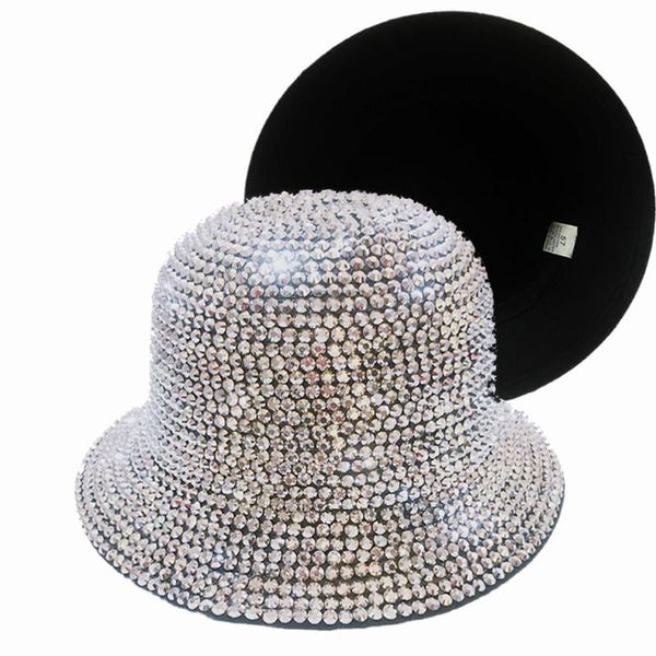 wide brim hats women bright diamond beanies handmade bucket hat winter autumn fashion casual wool warm wholesale 2021, Blue;gray
wide brim hats women bright diamond beanies handmade bucket hat winter autumn fashion casual wool warm wholesale 2021, Blue;gray