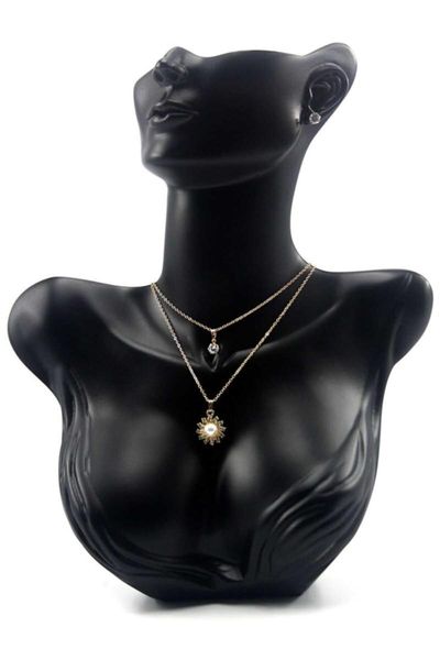 earrings & necklace women's fashion jewelry pendant the stony flower themed 2pcs, Silver
earrings & necklace women's fashion jewelry pendant the stony flower themed 2pcs, Silver