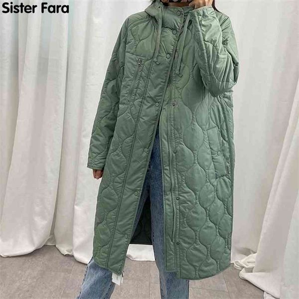 sister fara winter parka warm jacket coat women solid loose long hooded overcoats female sleeve outwear windbreaker 210922, Black
sister fara winter parka warm jacket coat women solid loose long hooded overcoats female sleeve outwear windbreaker 210922, Black