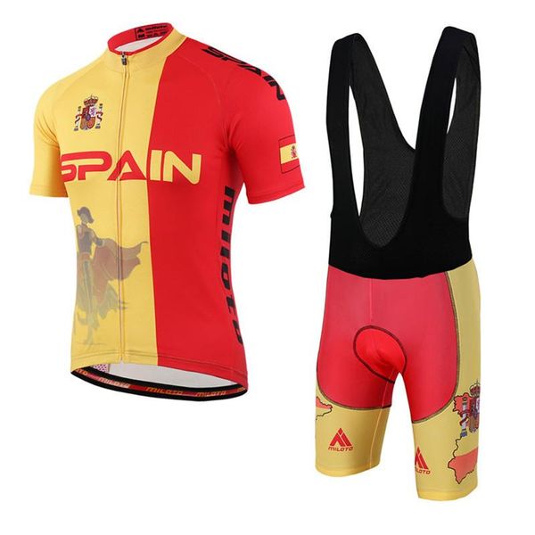 racing sets men spain cycling set breathable bike clothing road riding wear, Black;blue
racing sets men spain cycling set breathable bike clothing road riding wear, Black;blue