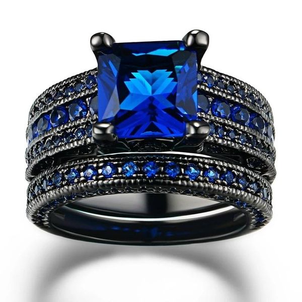 design couple rings black rhinestone charms wedding engagement band bridal knuckle set accessories, Slivery;golden
design couple rings black rhinestone charms wedding engagement band bridal knuckle set accessories, Slivery;golden