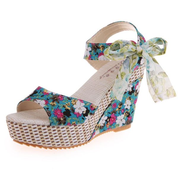 women shoes summer sandals fashion flower slope slip-on loafers ladies elegant floral design wedges sandal, Black
women shoes summer sandals fashion flower slope slip-on loafers ladies elegant floral design wedges sandal, Black