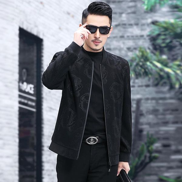 spring 2021 men's fattening plus size fashion casual baseball collar jacket fat print coat jackets, Black;brown
spring 2021 men's fattening plus size fashion casual baseball collar jacket fat print coat jackets, Black;brown