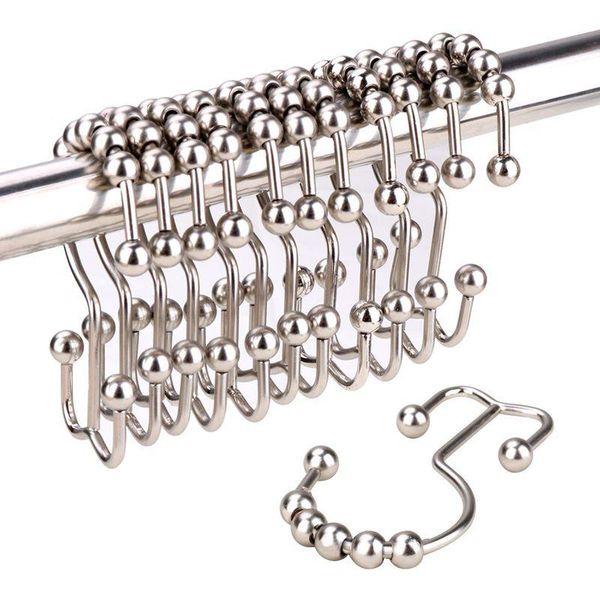 other home decor -rustproof shower curtain rings, stainless steel heavy duty roller double glide hooks for bathroom rods
other home decor -rustproof shower curtain rings, stainless steel heavy duty roller double glide hooks for bathroom rods