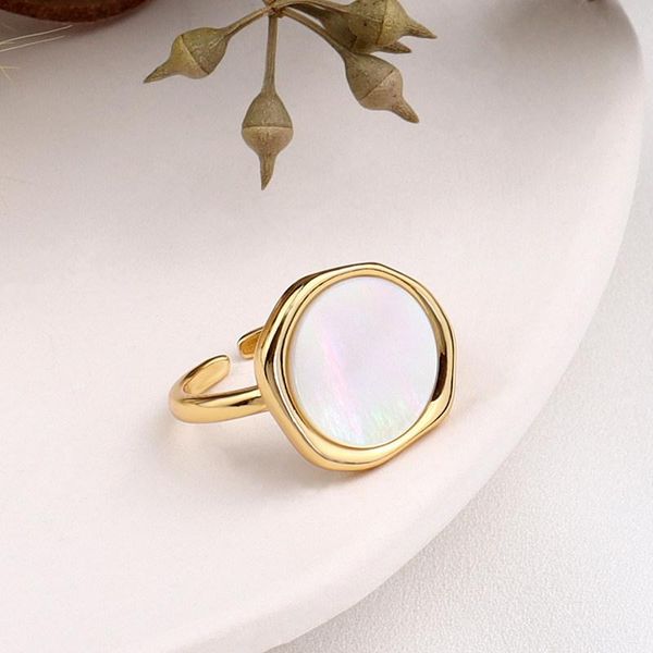 wedding rings korean design geometric circular ring contracted ins personality cold wind white shell opening party women jewelry, Slivery;golden
wedding rings korean design geometric circular ring contracted ins personality cold wind white shell opening party women jewelry, Slivery;golden