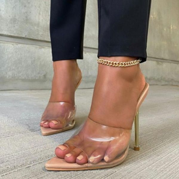 woman slippers heels fashion clear pointed toe women's high shoes female white black summer outdoor party footwear
woman slippers heels fashion clear pointed toe women's high shoes female white black summer outdoor party footwear