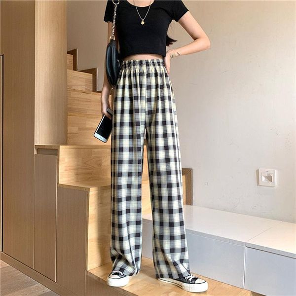 women's pants & capris 2021 women plaid spring summer korean high waist explosion loose straight slim casual ulzzang wide-leg, Black;white
women's pants & capris 2021 women plaid spring summer korean high waist explosion loose straight slim casual ulzzang wide-leg, Black;white