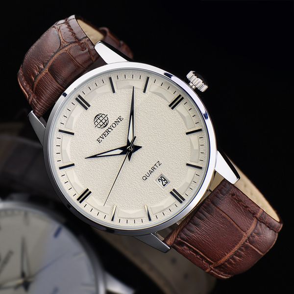 designer watch brand table luxury es everyone men's fashion business blue coated quartz belt refined steel simple, Slivery;brown
designer watch brand table luxury es everyone men's fashion business blue coated quartz belt refined steel simple, Slivery;brown