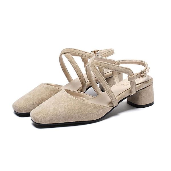 spring and summer 2021 product with heavy heel square head buckle sandals female 32-48, Black
spring and summer 2021 product with heavy heel square head buckle sandals female 32-48, Black