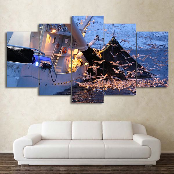 hd printed 5 piece canvas art sea swallow painting boat wall pictures decor modular painting(no frame)
hd printed 5 piece canvas art sea swallow painting boat wall pictures decor modular painting(no frame)