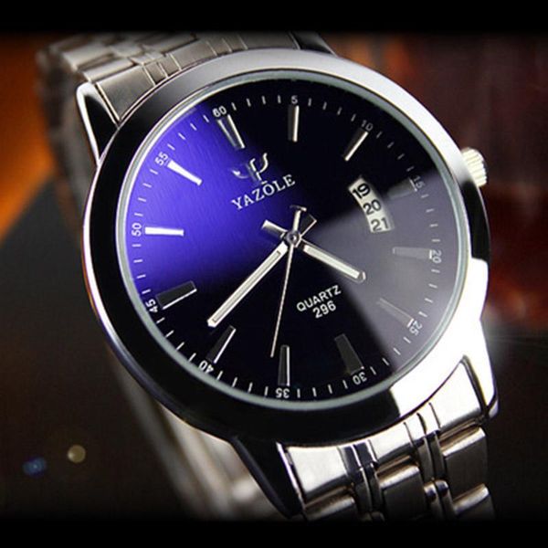 wristwatches yazole men watch stainless steel waterproof quartz men's fashion dress gifts montre homme 2021, Slivery;brown
wristwatches yazole men watch stainless steel waterproof quartz men's fashion dress gifts montre homme 2021, Slivery;brown
