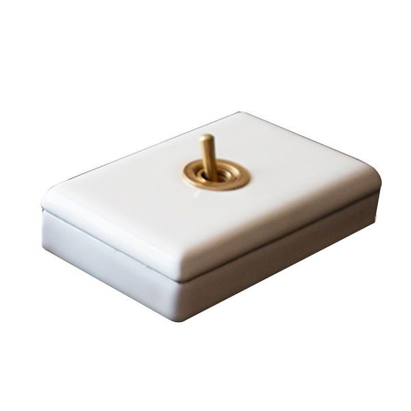 smart home control brass wall toggle switch improvement retro ceramic knob light wallpad for livingroom
smart home control brass wall toggle switch improvement retro ceramic knob light wallpad for livingroom