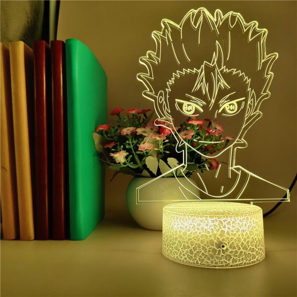 night lights rgb color 3d light led anime table lamp nishinoya yuu volleyball haikyuu acrylic nightlight child gifts bluetooth speaker
night lights rgb color 3d light led anime table lamp nishinoya yuu volleyball haikyuu acrylic nightlight child gifts bluetooth speaker