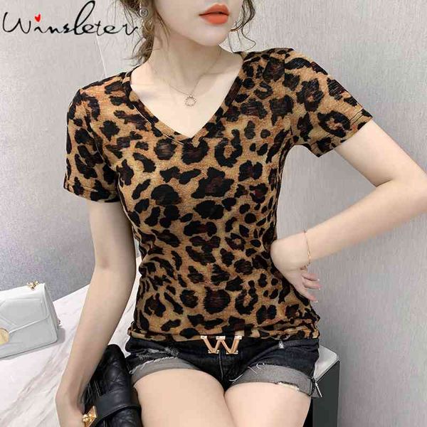women's t-shirt summer korean style t-shirt fashion v-neck leopard print women short sleeve ropa mujer slim tees t08202l, White
women's t-shirt summer korean style t-shirt fashion v-neck leopard print women short sleeve ropa mujer slim tees t08202l, White