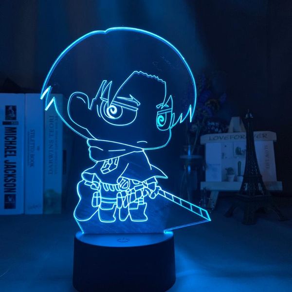 night lights 3d light attack on titan levi ackerman chibi figure nightlight for home decoration colorful battery lamp gift
night lights 3d light attack on titan levi ackerman chibi figure nightlight for home decoration colorful battery lamp gift