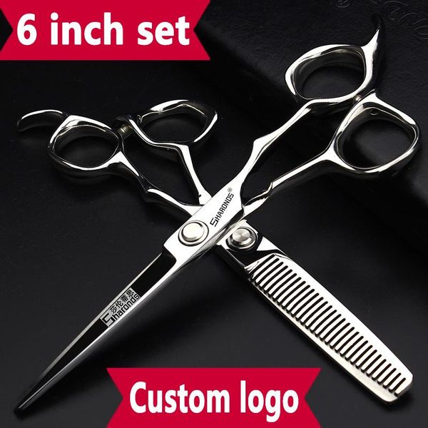 hair scissors professional hairdressing 6 inch 440c imported material set barber custom logo
hair scissors professional hairdressing 6 inch 440c imported material set barber custom logo