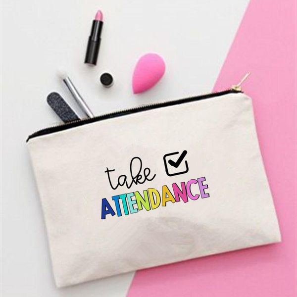 cosmetic bags & cases women teacher attendance printed make up bag fashion cosmetics organizer for travel colorful storage lady
cosmetic bags & cases women teacher attendance printed make up bag fashion cosmetics organizer for travel colorful storage lady