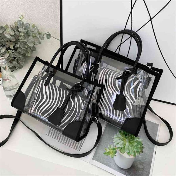handbagkorean version of the same vibro zebra transparent quality tiktok bag slanting large capacity 2021 new super firegg bag
handbagkorean version of the same vibro zebra transparent quality tiktok bag slanting large capacity 2021 new super firegg bag