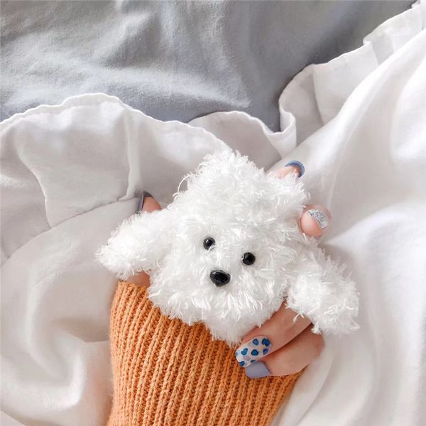 plush case for airpods 1/2 soft silicone dog poodle flexible cases cover cute shockproof earphone protector wholesale 97219
plush case for airpods 1/2 soft silicone dog poodle flexible cases cover cute shockproof earphone protector wholesale 97219