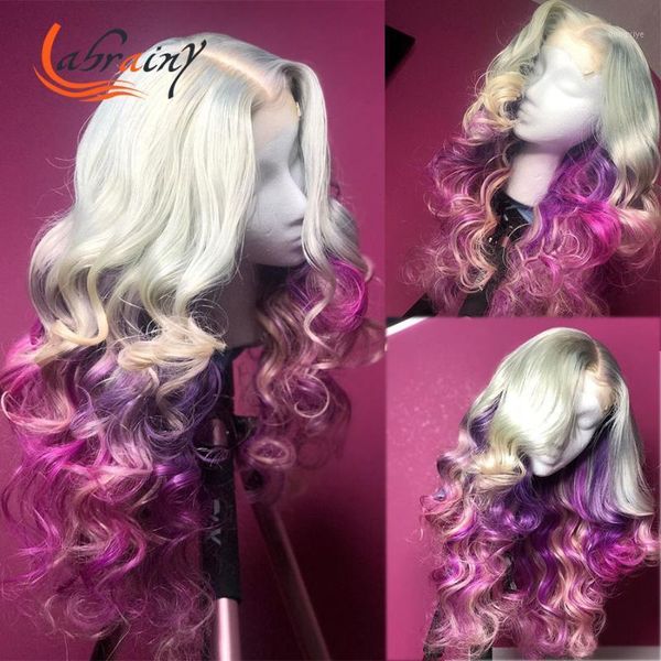 ombre purple hd transparent blonde human hair wigs colored curly remy wig pre plucked bleached knots 13x1+4x11, Black;brown
ombre purple hd transparent blonde human hair wigs colored curly remy wig pre plucked bleached knots 13x1+4x11, Black;brown
