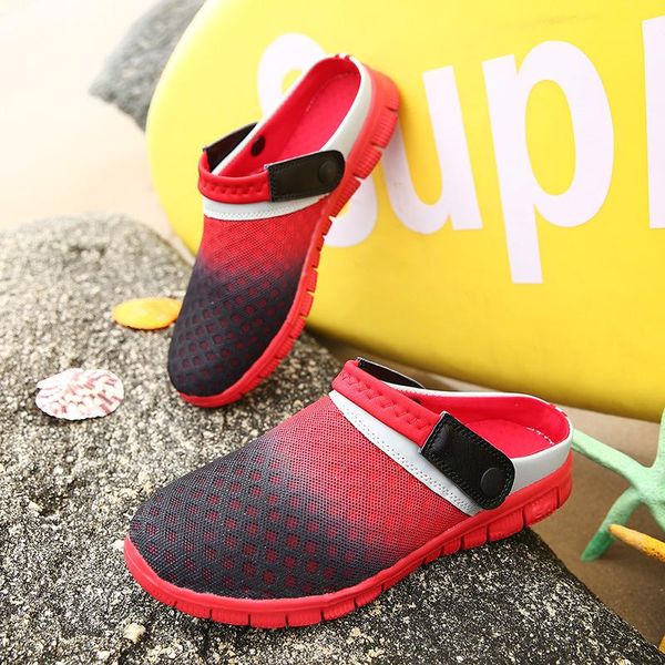 sandals 2021 summer slippers men hollow out breathable beach flip flops casual slip-on flats shoes zapatos, Black 
sandals 2021 summer slippers men hollow out breathable beach flip flops casual slip-on flats shoes zapatos, Black