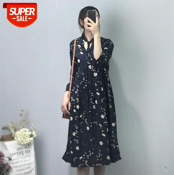 303-1870 forest printed dress women's leaded long sleeve simple pleated flowy skirt #v688, Black;gray
303-1870 forest printed dress women's leaded long sleeve simple pleated flowy skirt #v688, Black;gray