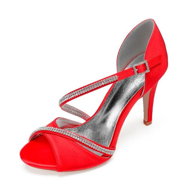 sweet lady satin evening dress high heels sandals with rhinestones crystal bridal wedding party prom shoes thin heel pumps, Black
sweet lady satin evening dress high heels sandals with rhinestones crystal bridal wedding party prom shoes thin heel pumps, Black
