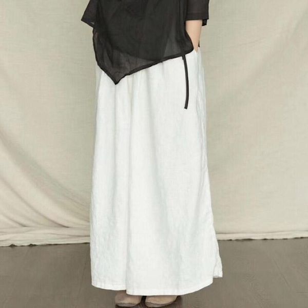 women's pants & capris women linen wide leg elastic waist summet pockets plus size clothing loose vintage trouser, Black;white
women's pants & capris women linen wide leg elastic waist summet pockets plus size clothing loose vintage trouser, Black;white