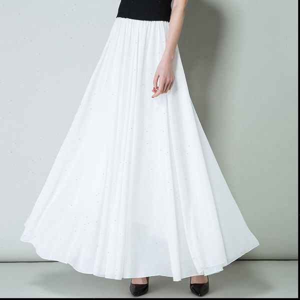 high waist elegant dance women skirts pink black red navy blue white long summer chiffon plus size full length
high waist elegant dance women skirts pink black red navy blue white long summer chiffon plus size full length