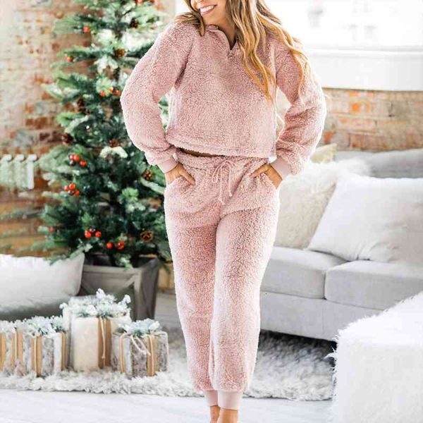 autumn winter warm flannel womens sleepwears pyjamas sets thick coral velvet long sleeve solid zipper sleepwear thin pajama set, Black;red
autumn winter warm flannel womens sleepwears pyjamas sets thick coral velvet long sleeve solid zipper sleepwear thin pajama set, Black;red