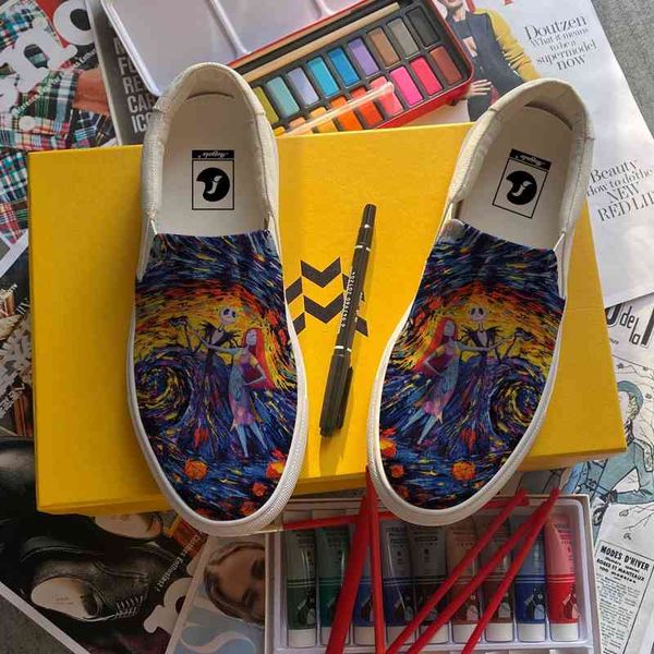luxury custom shoes casual slip-on men canvas sneaker oil painting custom own shoes handmade flat rubber sole yellow all-match fashion shoes
luxury custom shoes casual slip-on men canvas sneaker oil painting custom own shoes handmade flat rubber sole yellow all-match fashion shoes