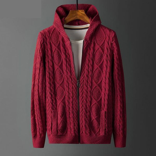 men's sweaters arrival fashion autumn and winter knitted men thick cardigan hooded casual coat sweater plus size l xl 2xl 3xl 4xl, White;black
men's sweaters arrival fashion autumn and winter knitted men thick cardigan hooded casual coat sweater plus size l xl 2xl 3xl 4xl, White;black