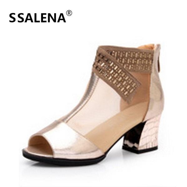 ladies peep toe gladiator sandals women med heel transparent all match casual square shoes 40014, Black
ladies peep toe gladiator sandals women med heel transparent all match casual square shoes 40014, Black